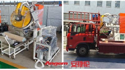 橡膠五金各種小零件通吃！安捷倫滾噴機(jī)順利交付安徽客戶